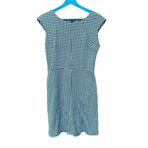 Merona women's size medium black and white modest dress